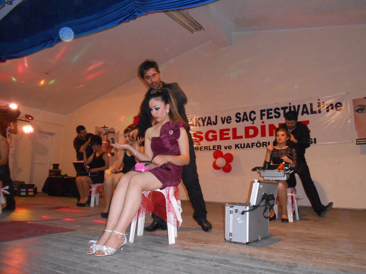 Söke'de Makyaj ve Saç Festivali