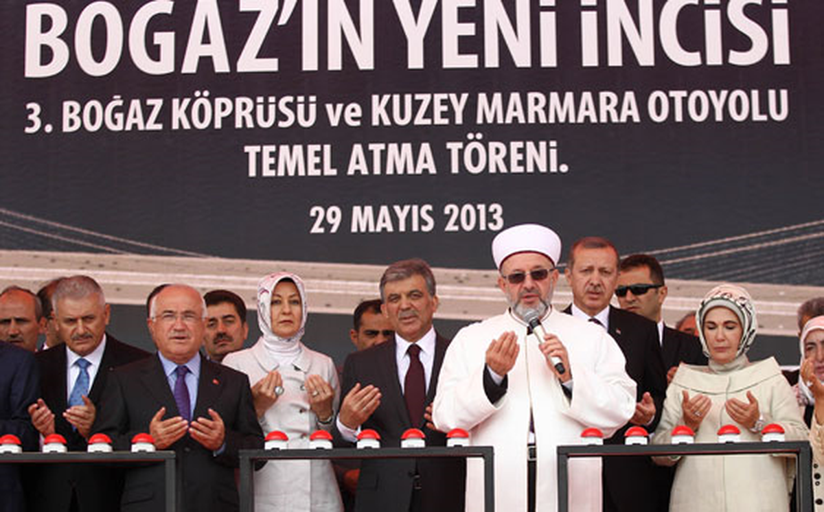 Yavuz Sultan Selim Köprüsü\'nün Temeli Atıldı