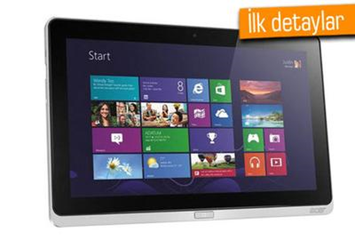 Acer\'dan Yeni Üst Düzey Windows 8 Tablet Gelebilir