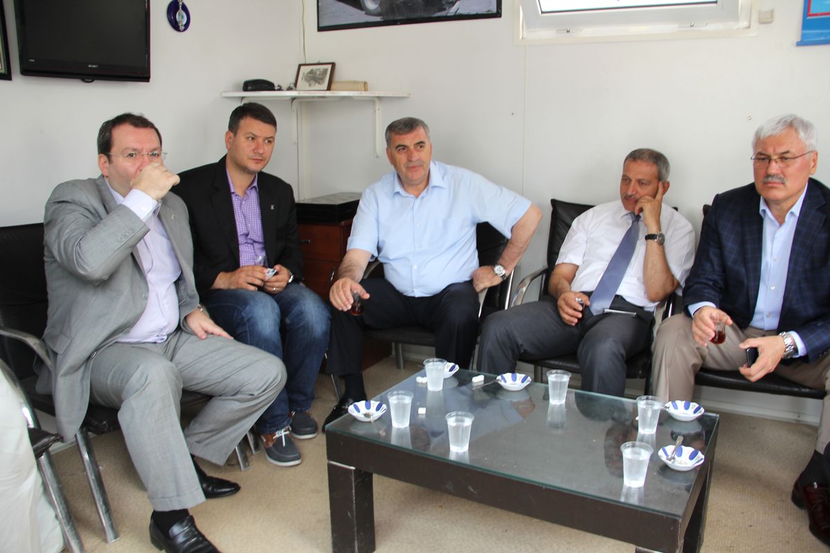 Başkan Toçoğlu\'dan Taksi Durağı Ziyareti