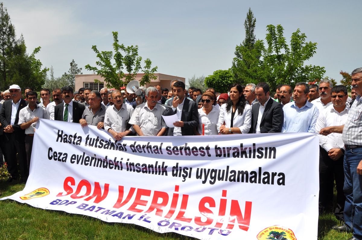 BDP Cezaevi Koşullarının İyileştirilmesini İstedi