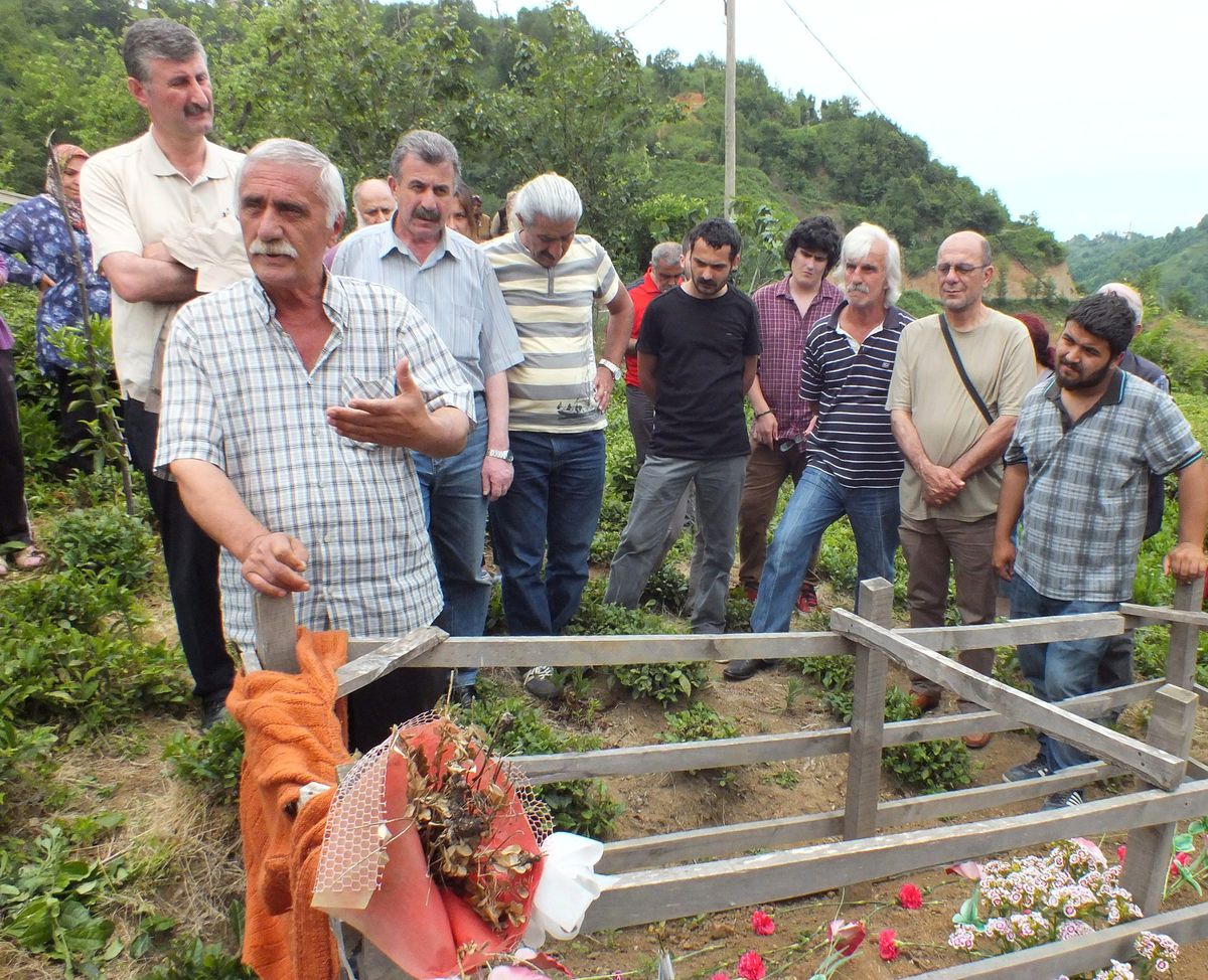 Çayan Birben Rize\'deki Mezarı Başında Anıldı