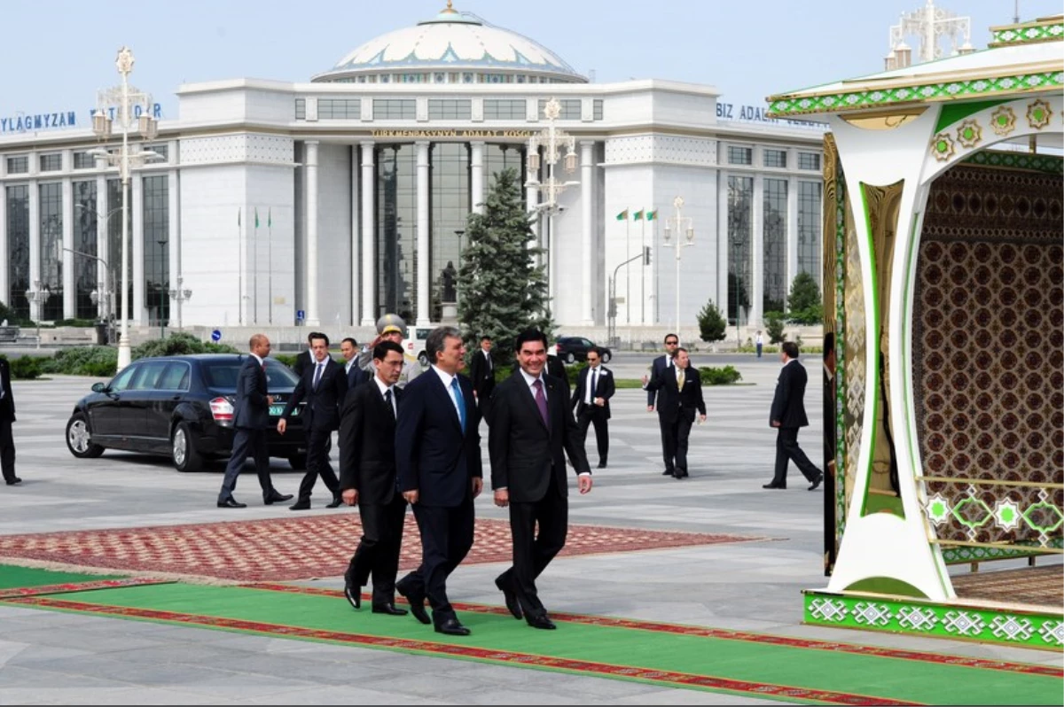 Cumhurbaşkanı Gül, Türkmenistan\'da