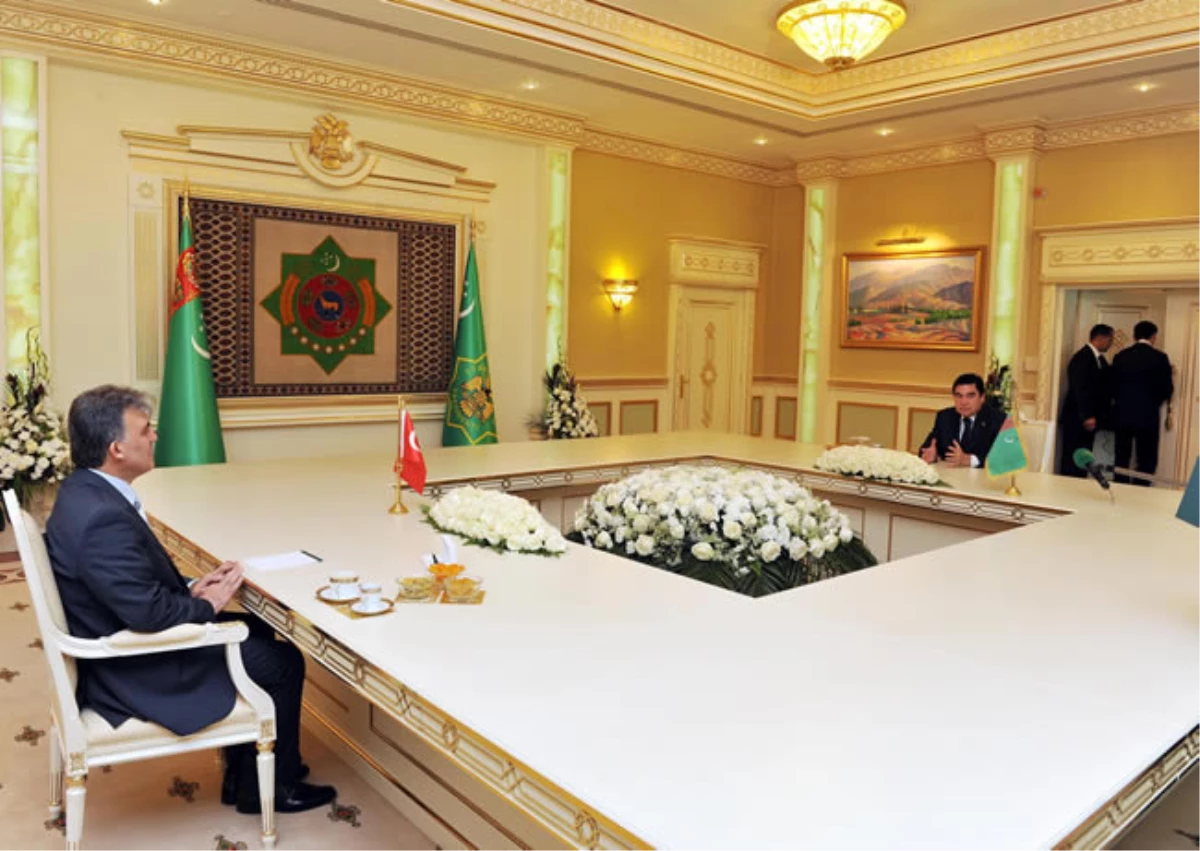 Cumhurbaşkanı Gül, Türkmenistan\'da