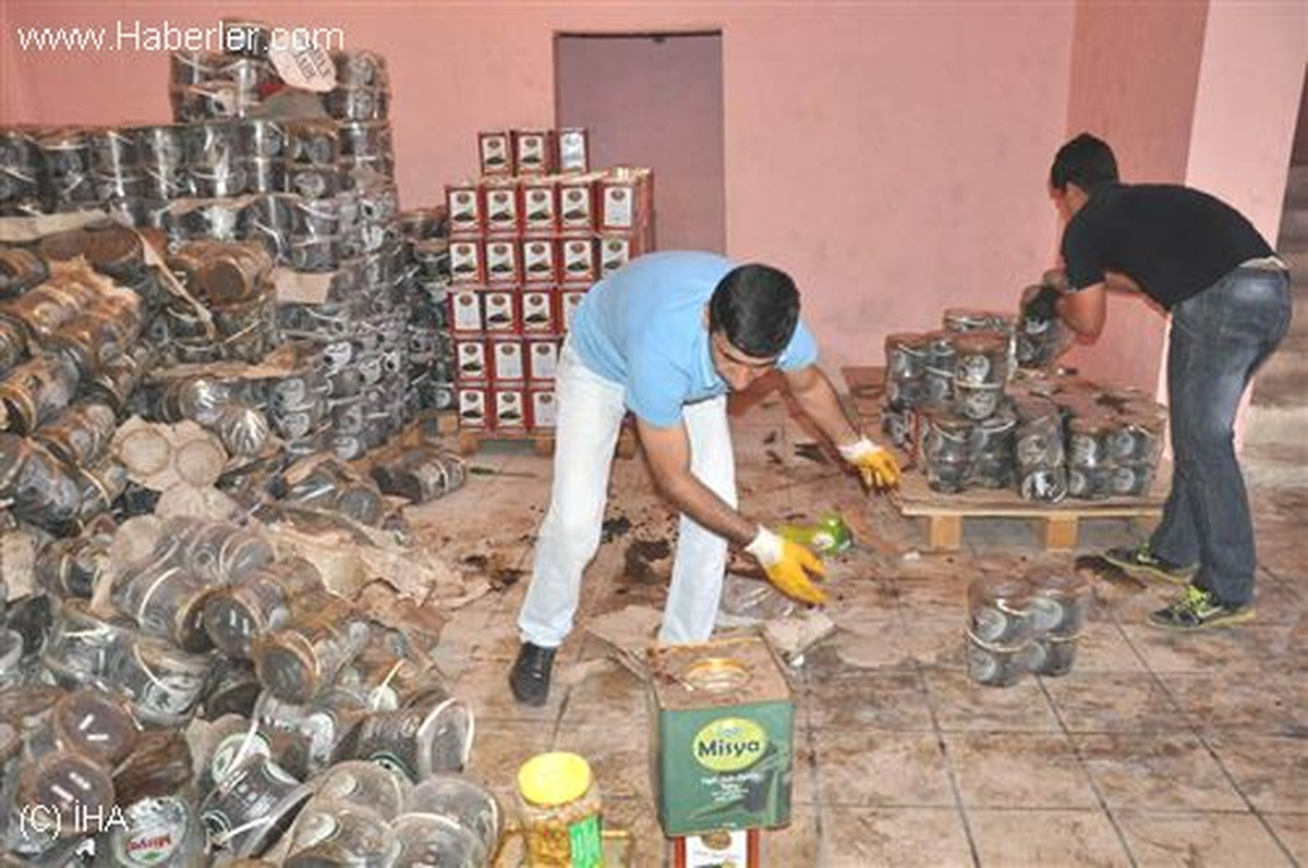Diyarbakır\'da 7 Ton Zeytin İmha Edildi