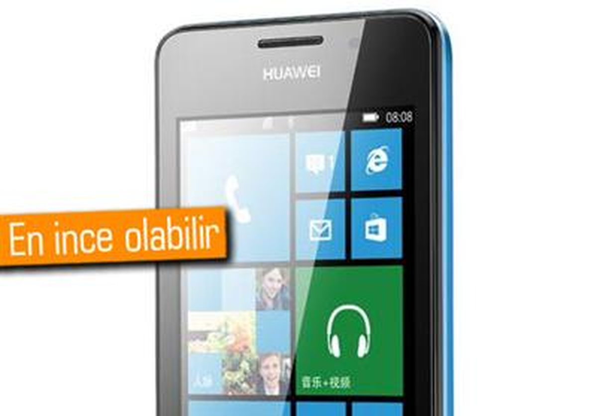 En İnce Wp8 Telefon Huawei Ascend W2 Göründü