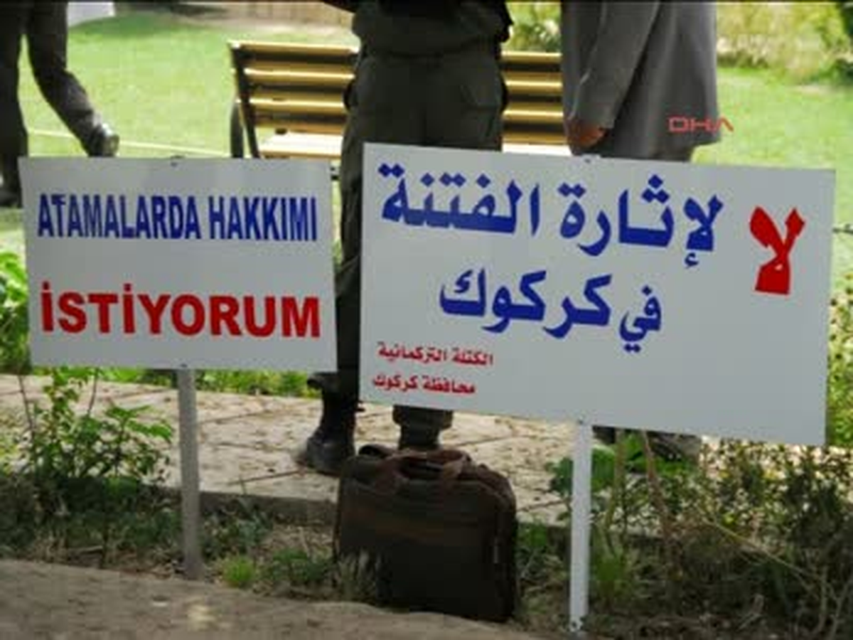 Kerkük\'te Türkmenler Güvenlik ve Haklarını İstiyor