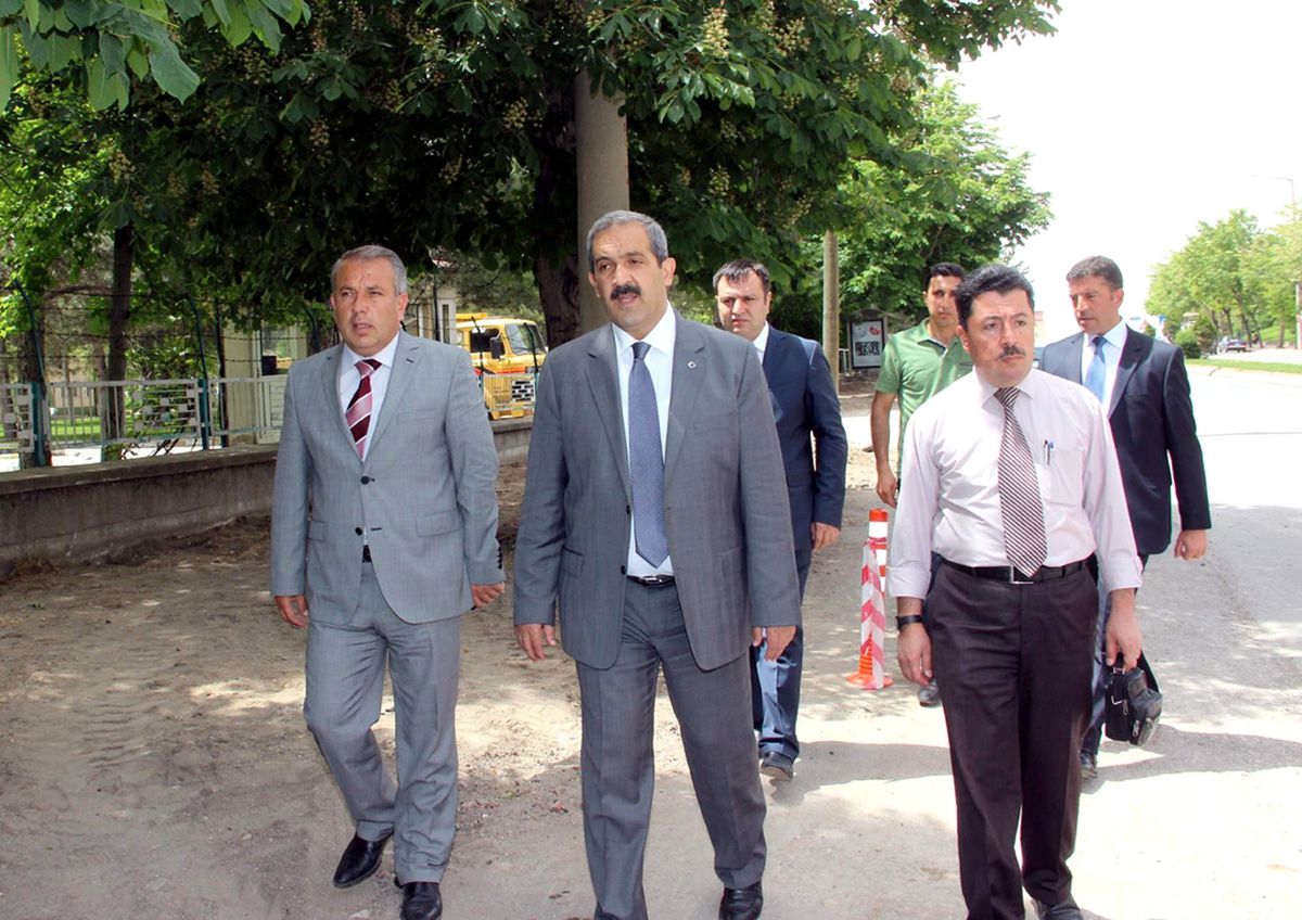 Muhsin Yazıcıoğlu Bulvarında 2.etap Çalışmalar Devam Ediyor