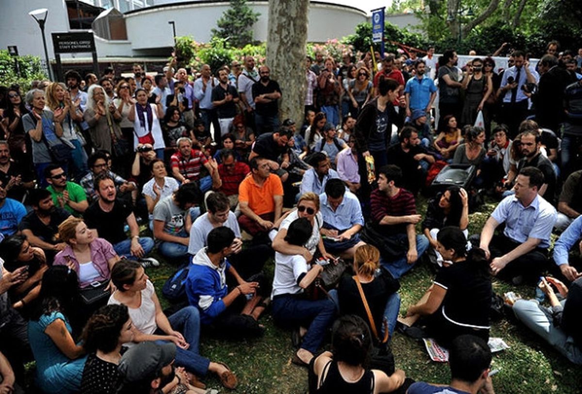 Taksim Gezi Parkı\'ndaki Eylem Sürüyor