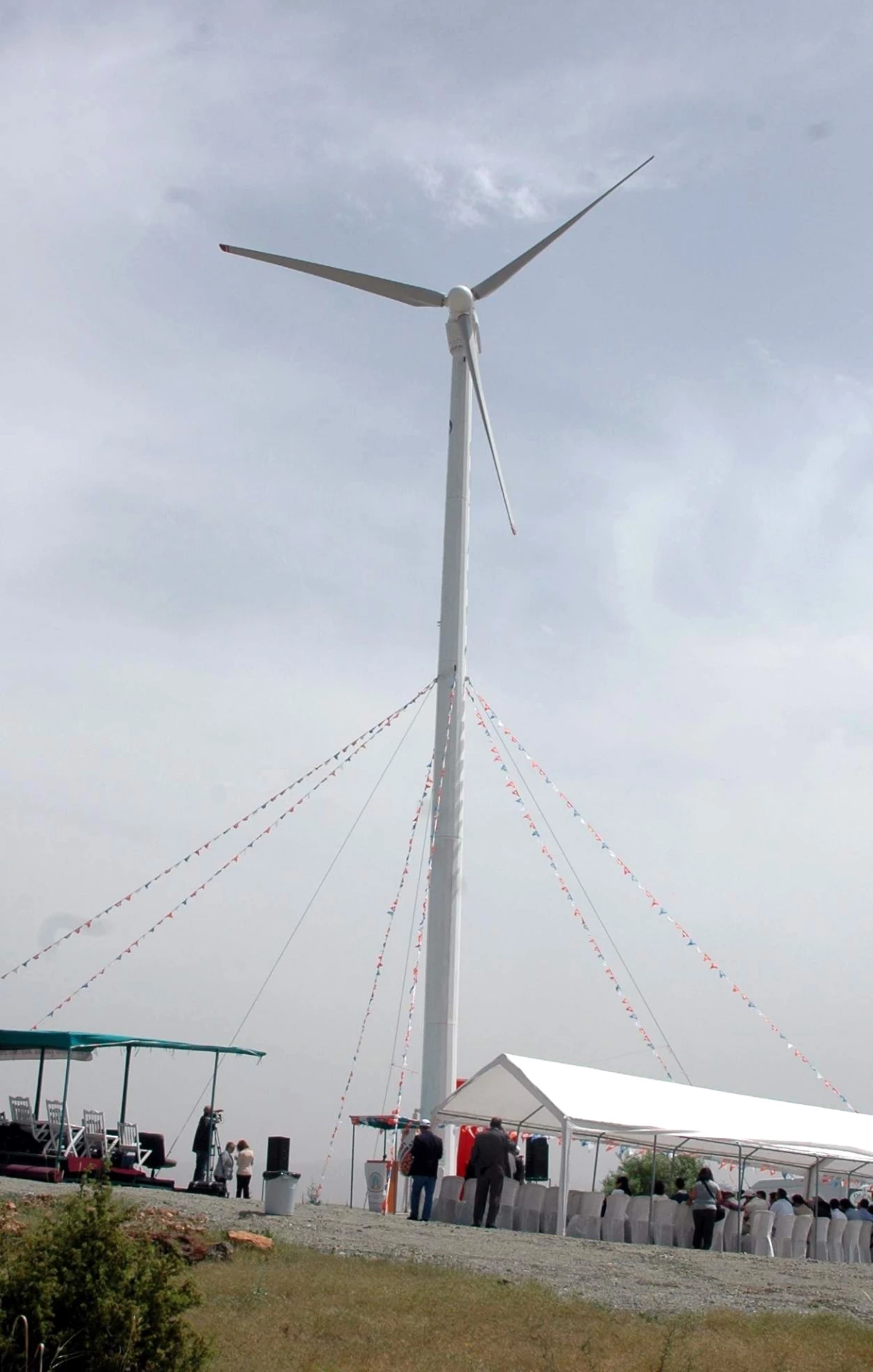 Türkiye\'nin İlk Tarımsal Sulama Amaçlı Rüzgar Türbini