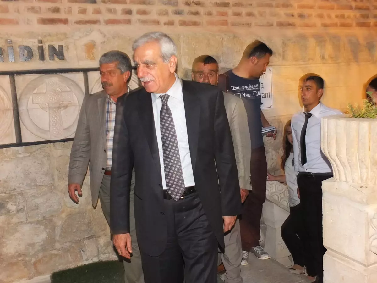 Ahmet Türk, Gezi Parkı\'ndaki Olayları Değerlendirdi