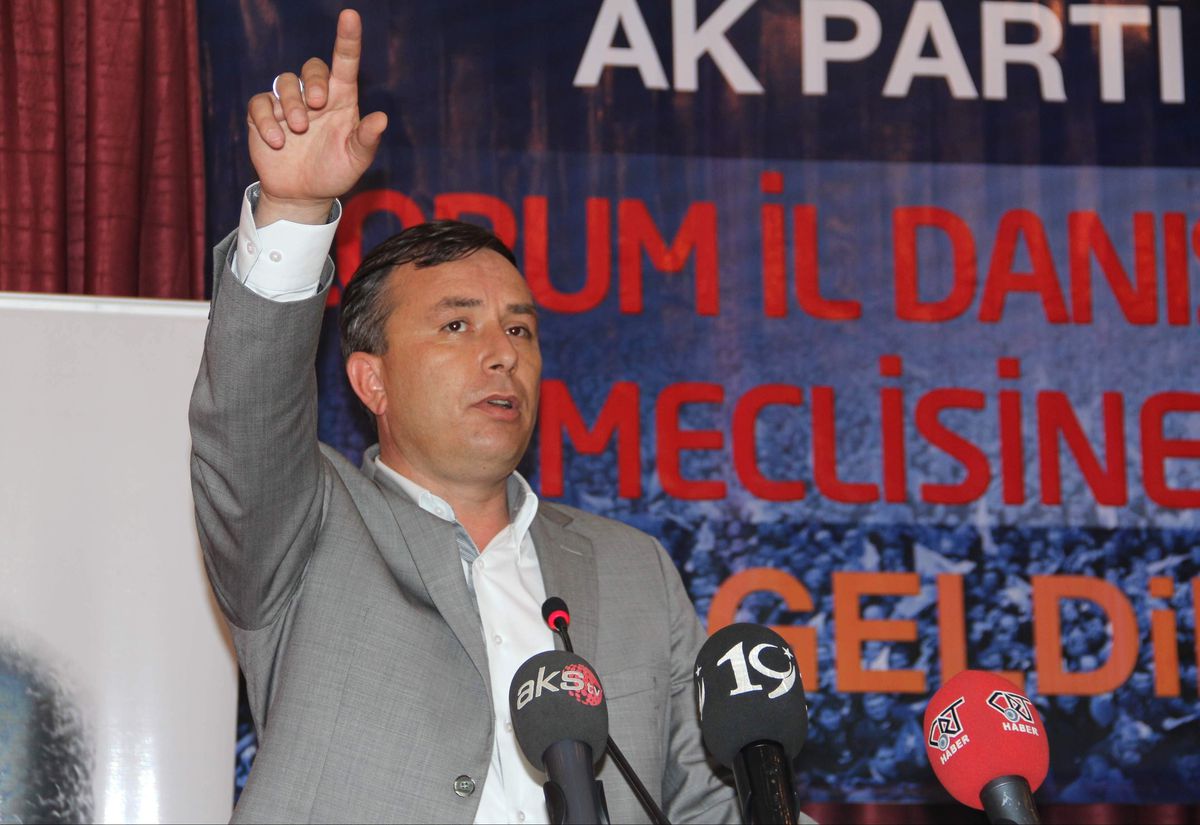 AK Parti Çorum İl Başkanı Ahmet Sami Ceylan;