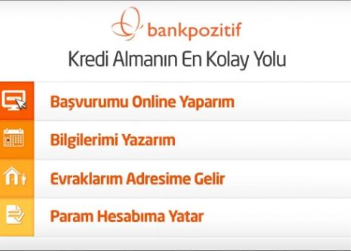Bankpozitif\'ten Türkiye\'de Bir İlk!