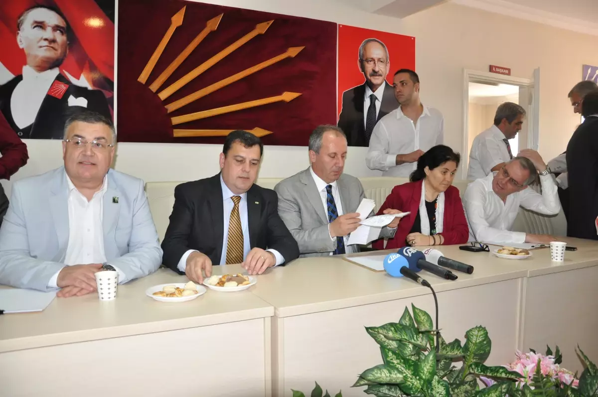 CHP Grup Başkanvekili İnce Kırklareli\'de