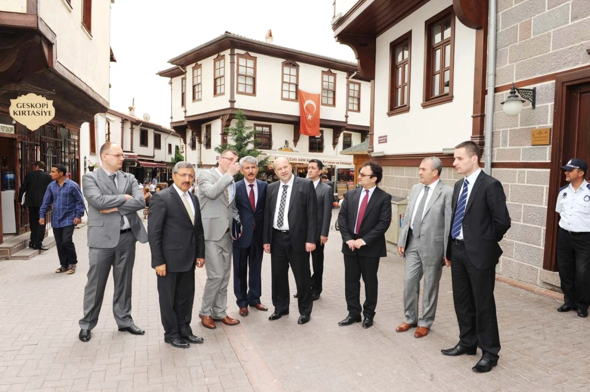 Karadağ Başbakan Yardımcısı Husovic Ankara Kalkınma Ajansını Ziyaret Etti