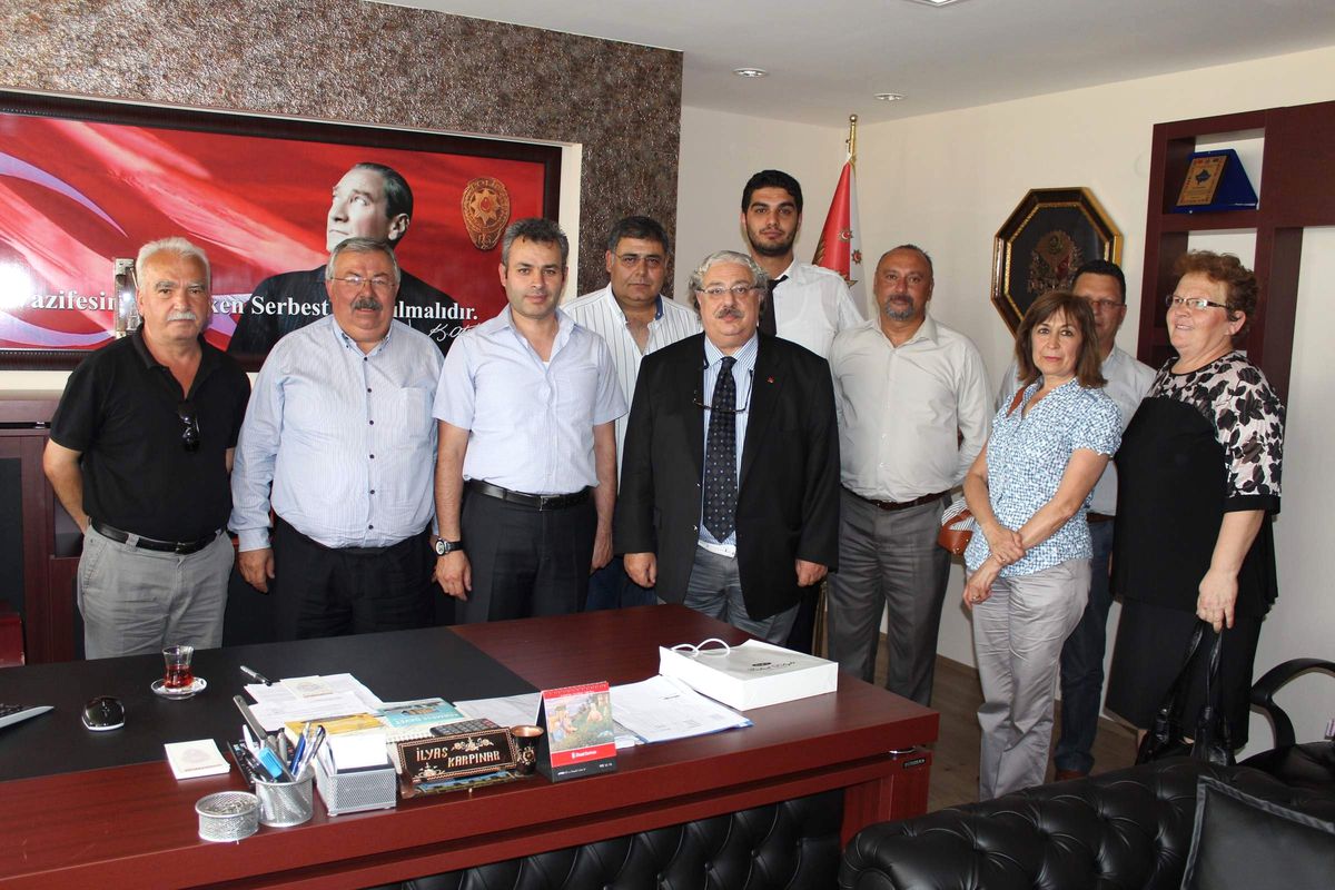 Nazilli CHP\'den Emniyet Müdürü\'ne Ziyaret