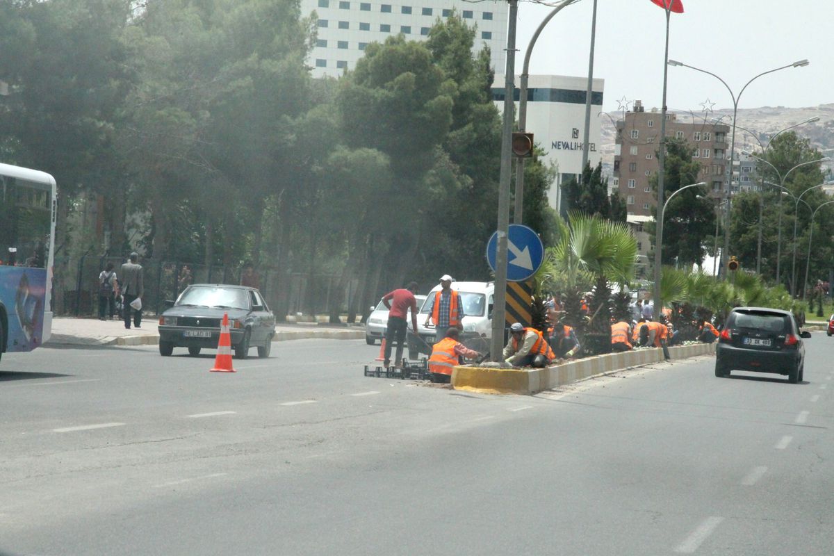 Şanlıurfa Çiçeklerle Donatılıyor