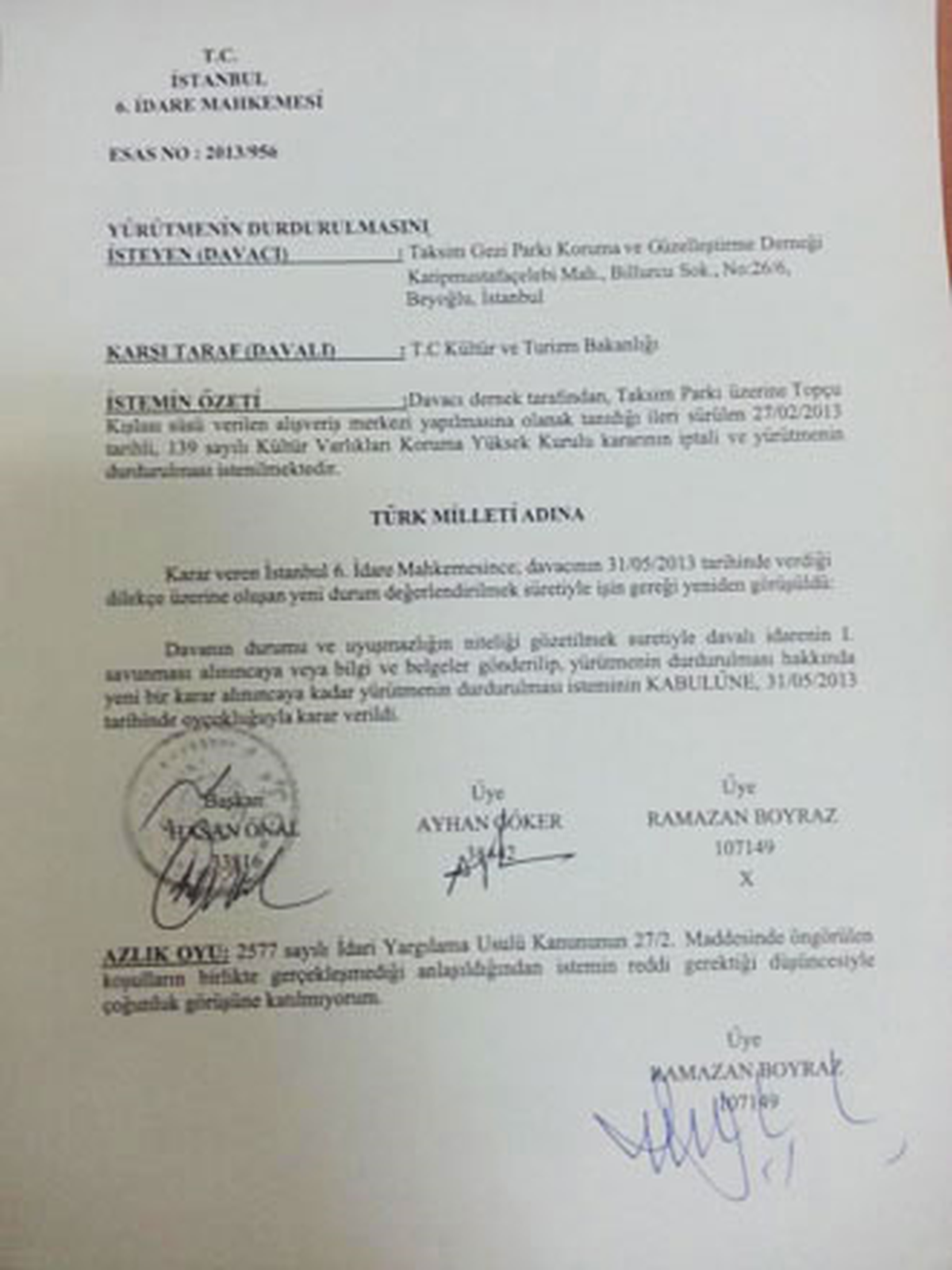 Taksim Kışlası Projesi Durduruldu