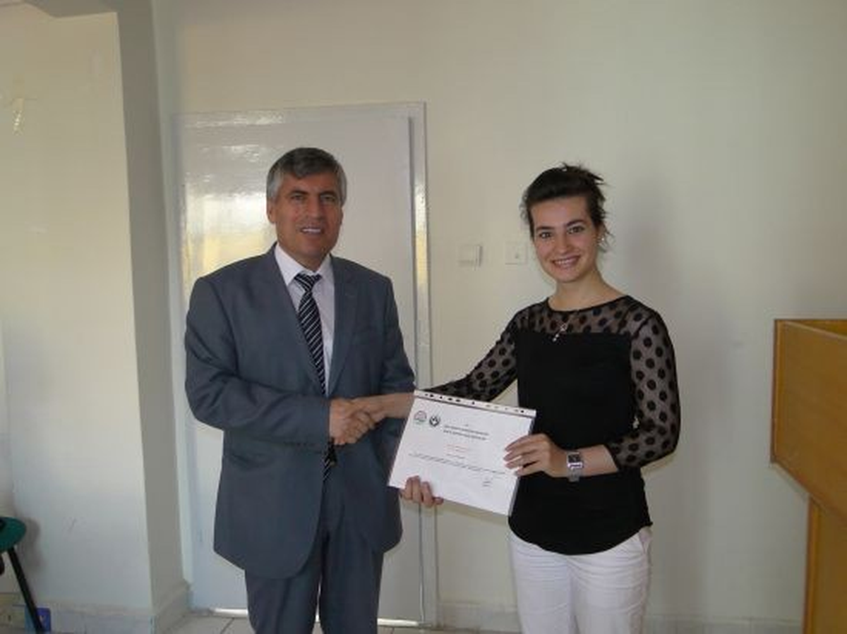 Tarım Kontrol Görevlisi Sertifikaları Verildi
