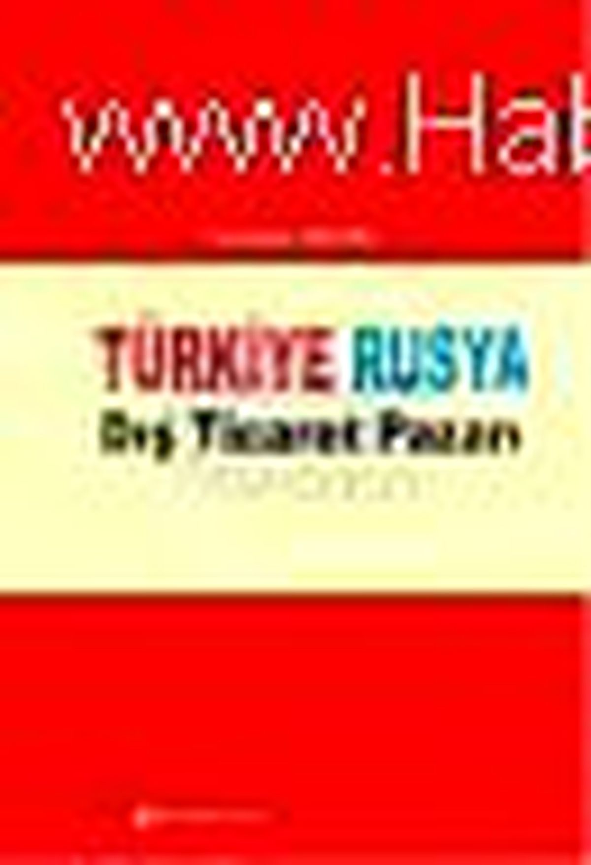 Türkiye Rusya Dış Ticaret Pazarı Kitabı