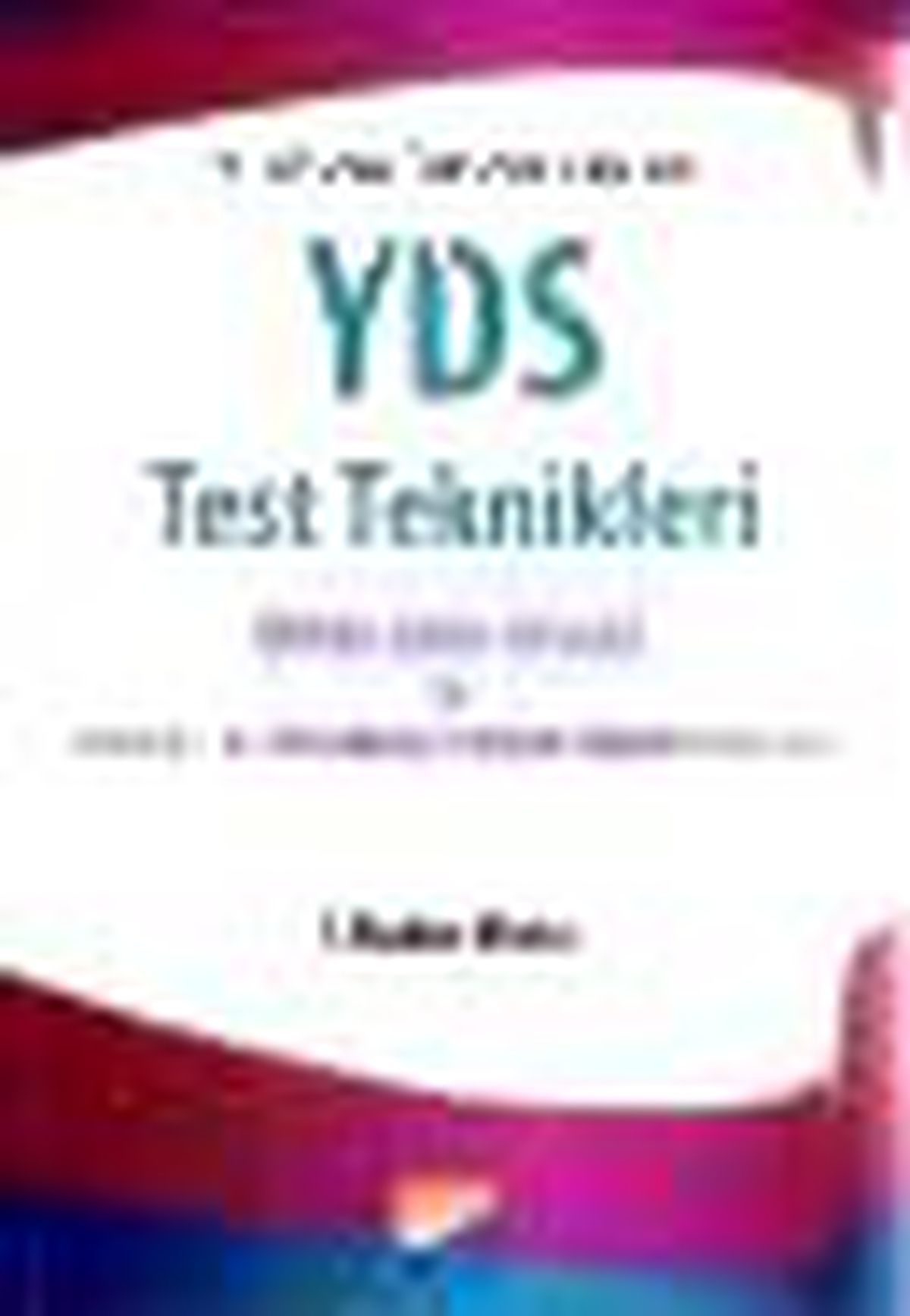 Yds Test Teknikleri Kitabı