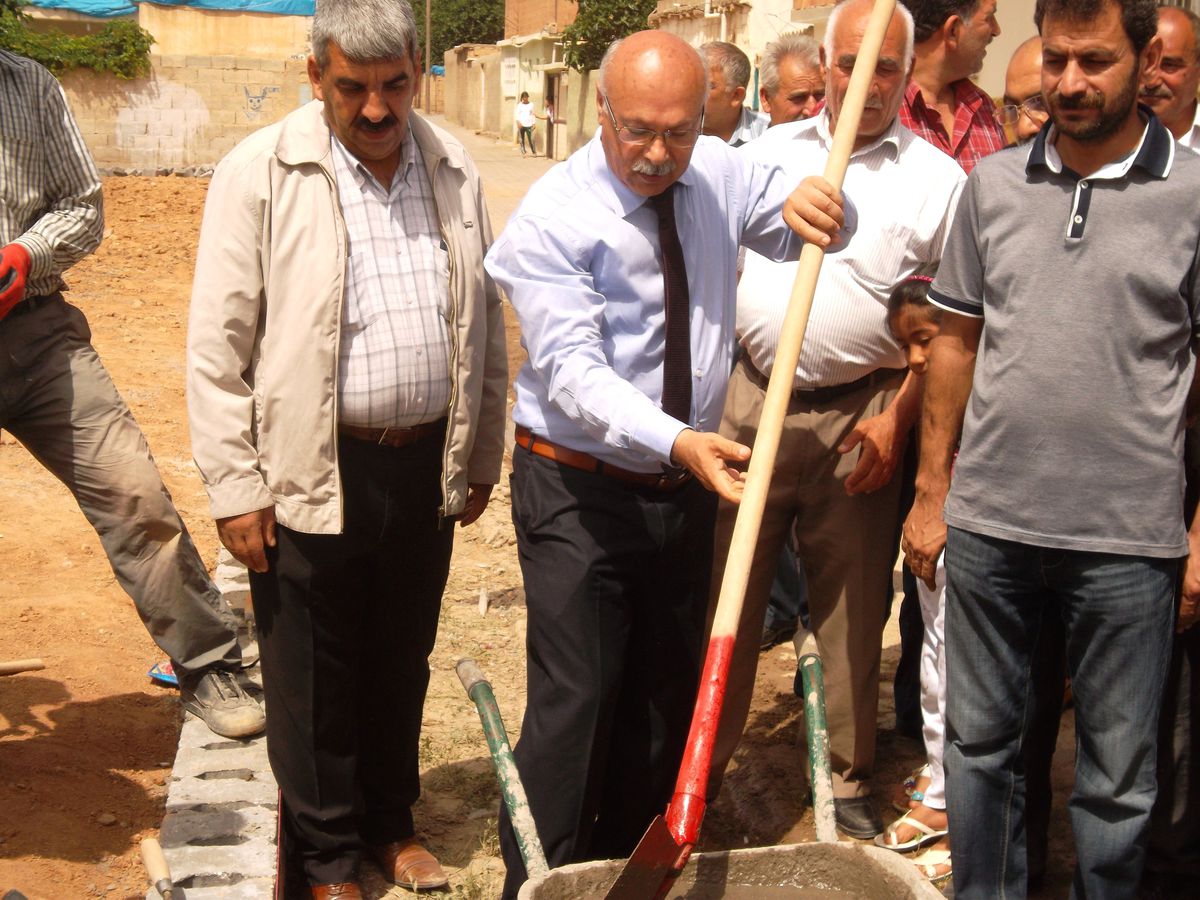 Ceylanpınar\'da 8\'nci Parkın Temeli Atıldı