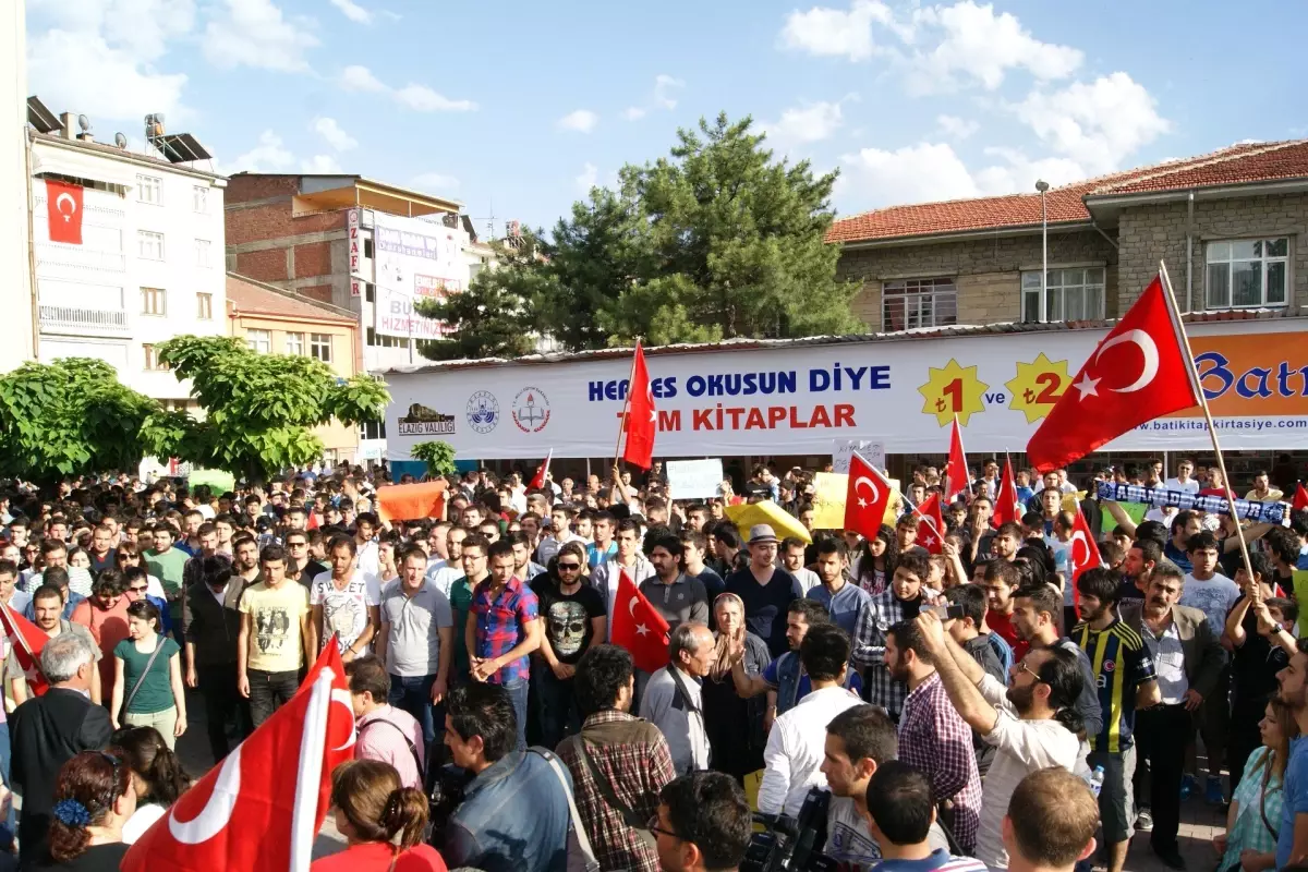 Elazığ\'da \'Gezi Parkı\' Protestosu