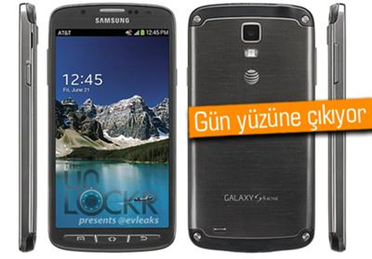 Galaxy S4 Active\'nin Basın Görüntüsü Sızdı