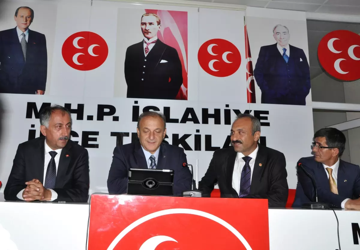 MHP Grup Başkanvekili Oktay Vural İslahiye\'de