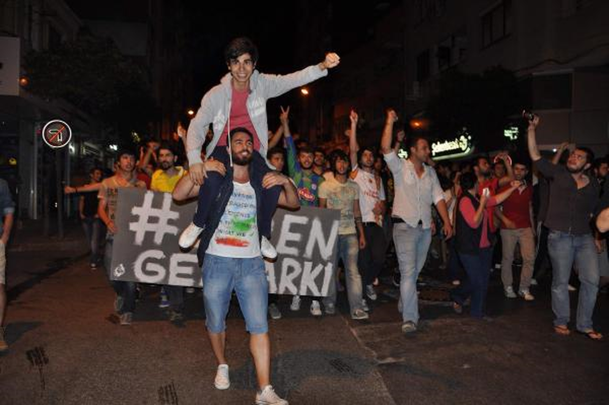 Nazilli\'de \'Gezi Parkı\' Eylemi