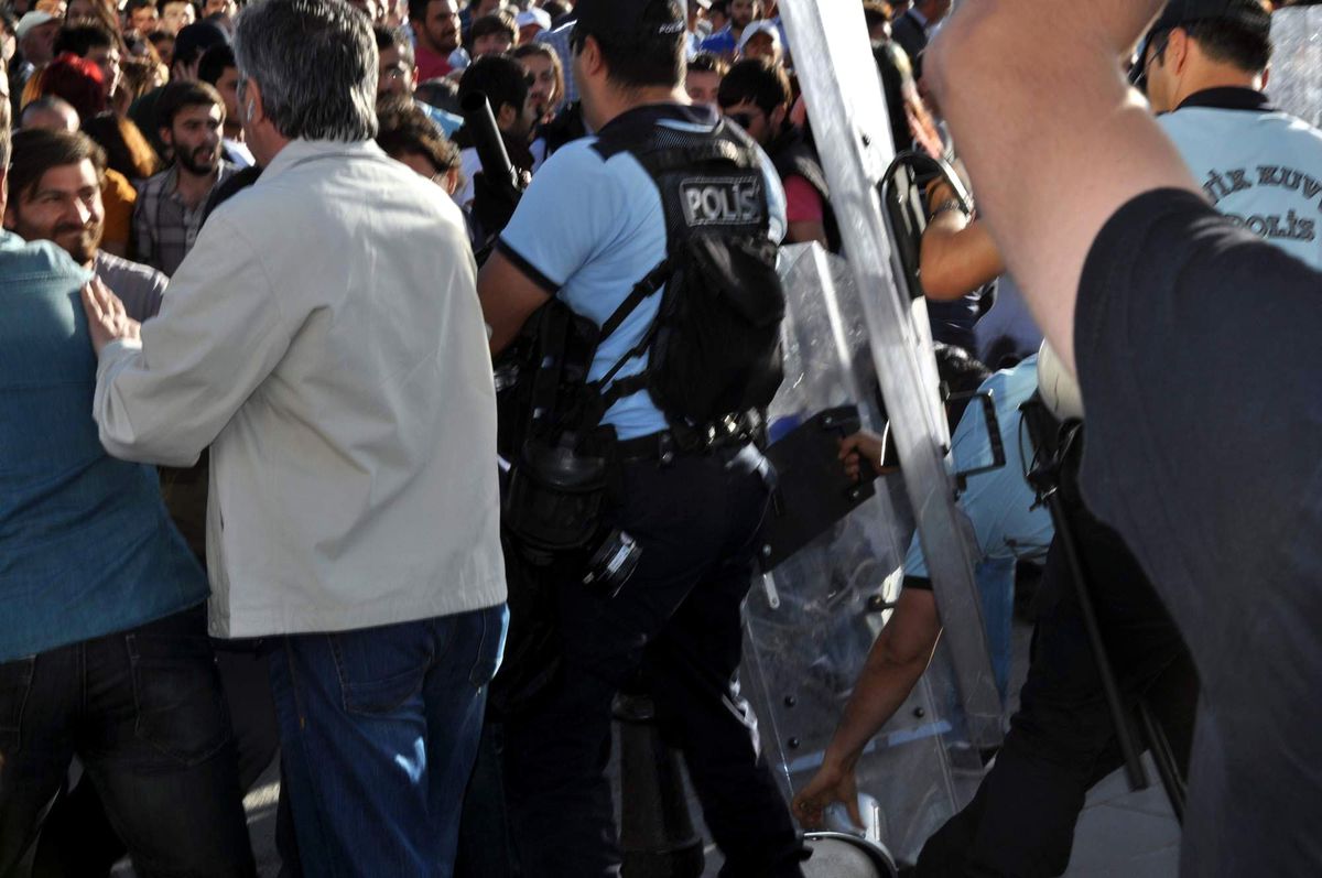 Sivas\'ta \'Gezi Parkı\' Protestosu