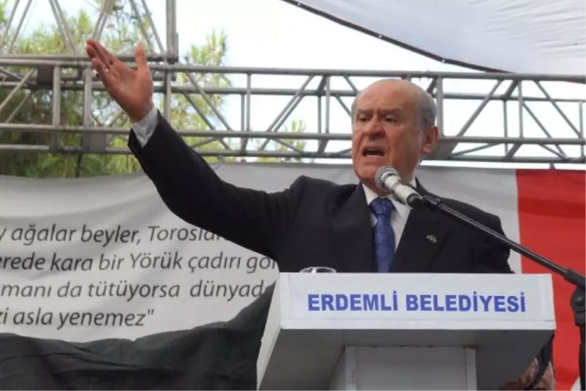 Bahçeli, Mersin\'de Türkmen Şölenine Katıldı (3)