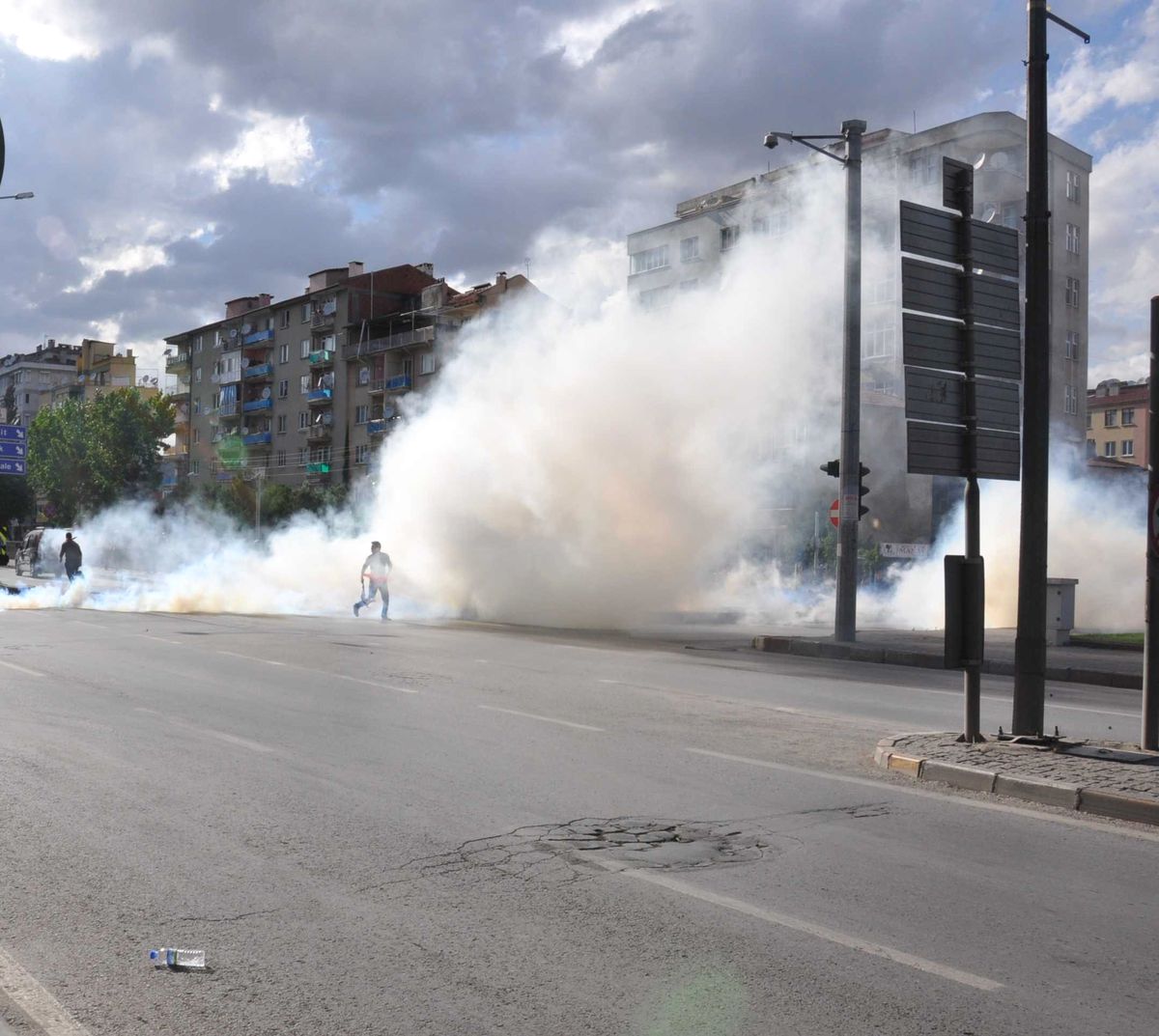 Balıkesir\'de Gezi Parkı Protestosunda Olaylar Çıktı