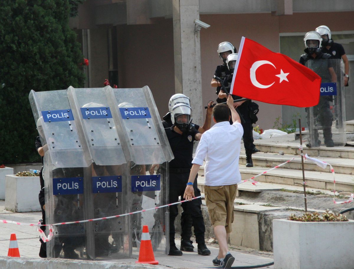 Başkent\'te Taksim Gezi Parkı Olayları