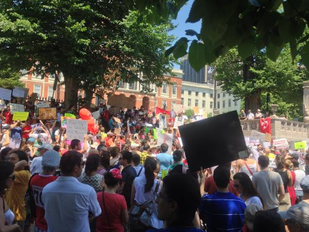 Boston ve New York\'ta Gezi Parkı\'na Destek