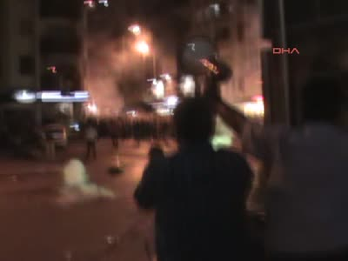 Gezi Parkı Eyleminde Kısa Süreli Gerginlik