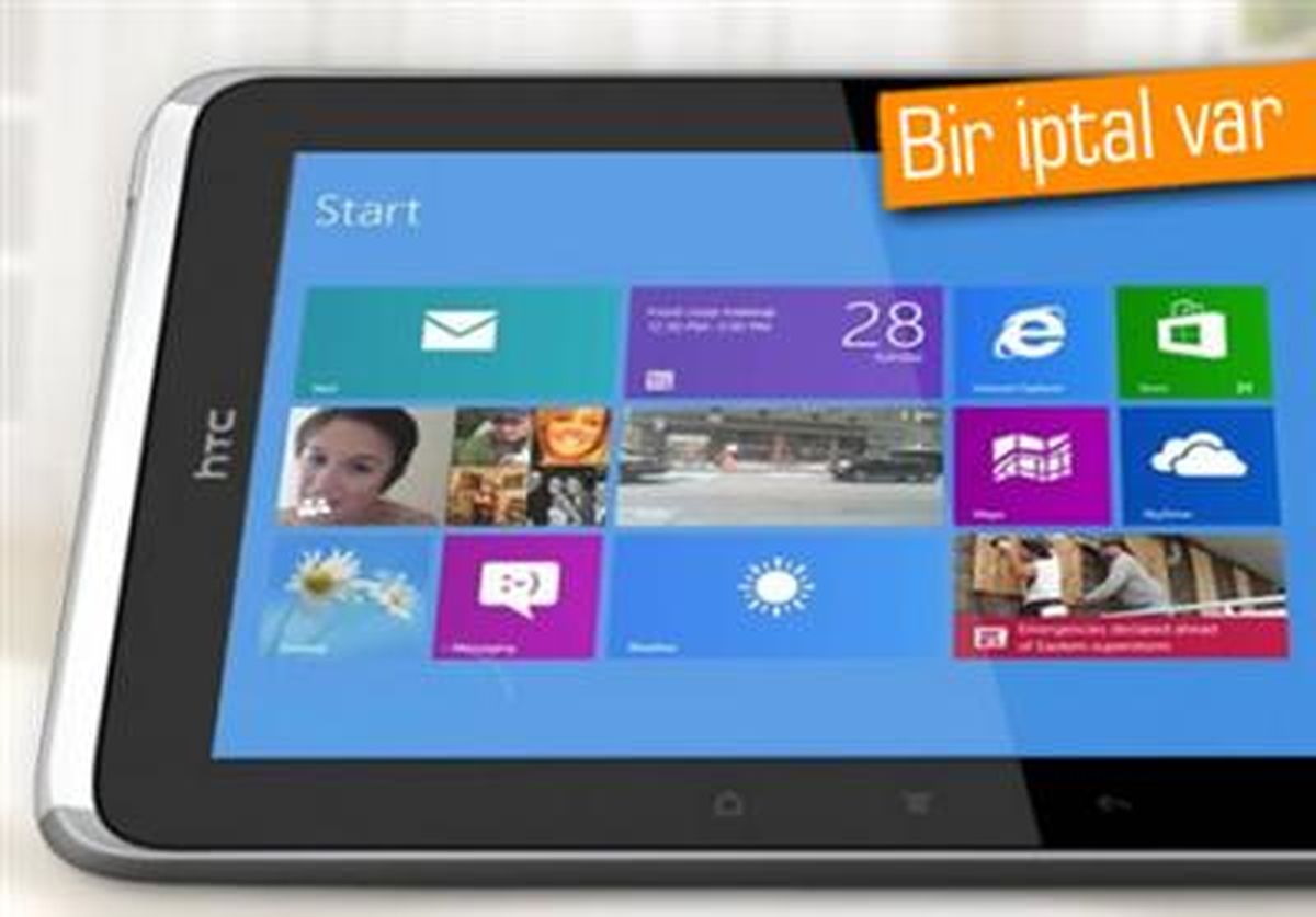 Htc Bir Windows Tabletini İptal Etti, Biri Yolda
