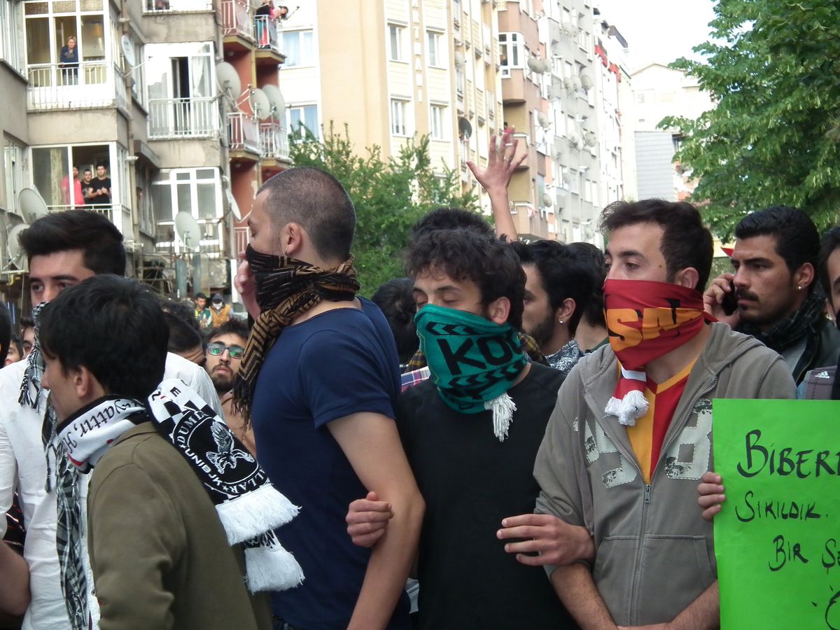 Kütahya\'daki Gezi Parkı Eyleminde Polisten Müdahale