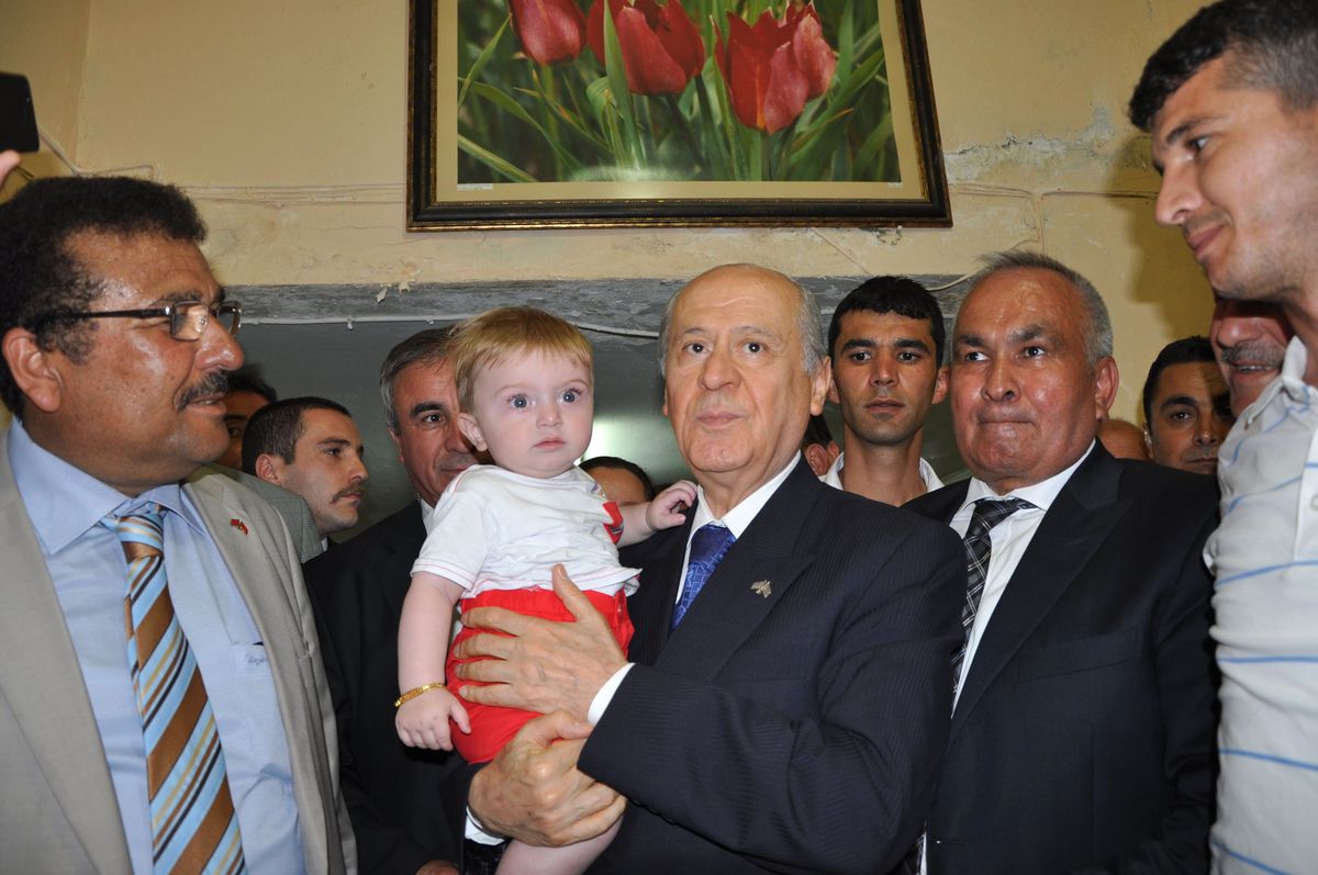 MHP Lideri Bahçeli Mersin\'de