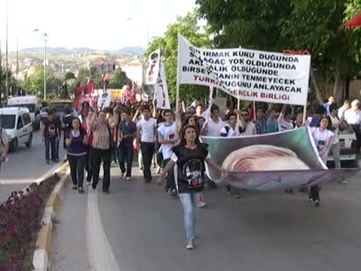 Uşak, Gezi Parkı İçin Yürüdü