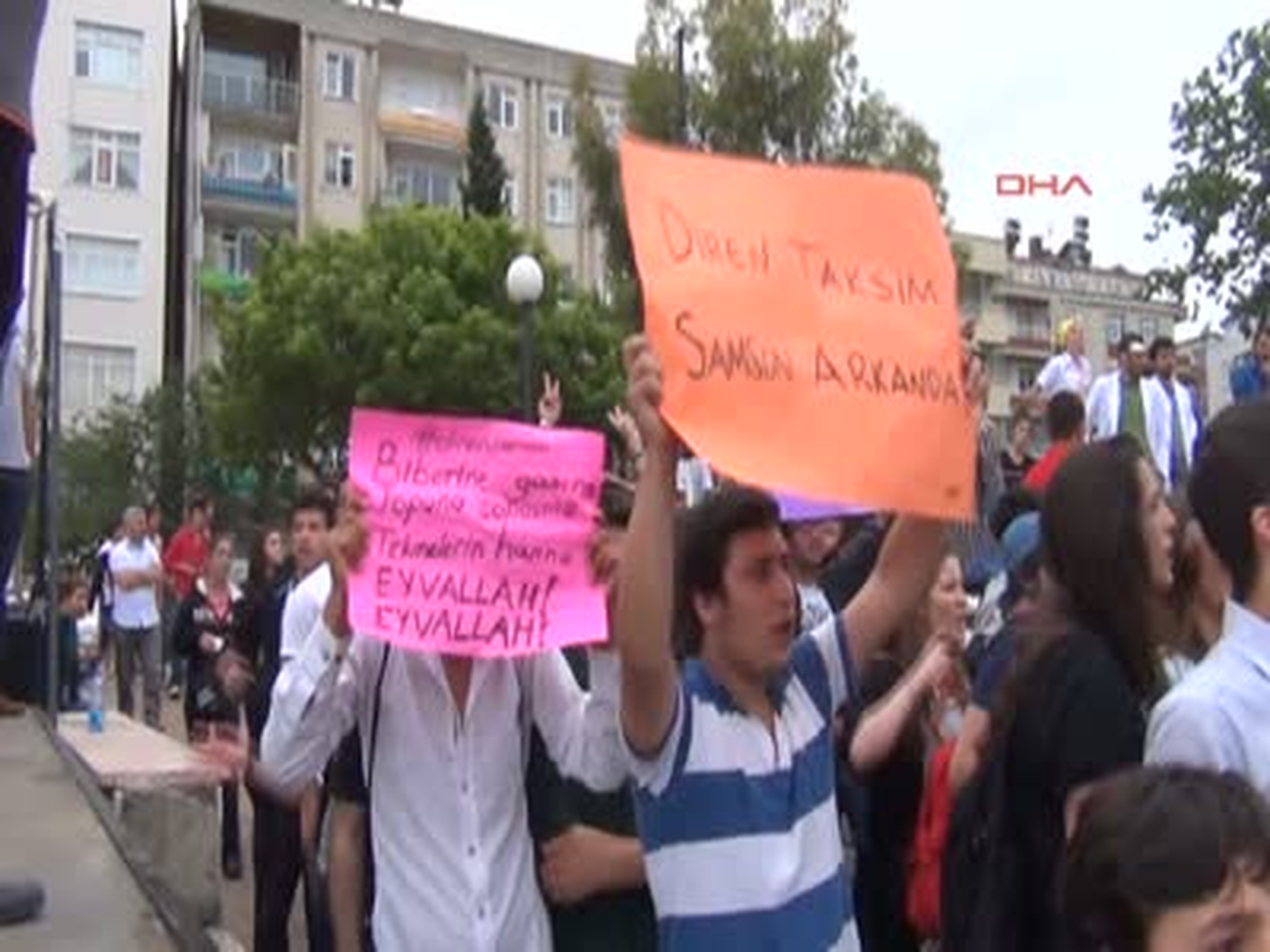 Biralı Ayranlı Protesto "Samsun\'da Gezi Parkı Yürüyüşü" Haberine Ek