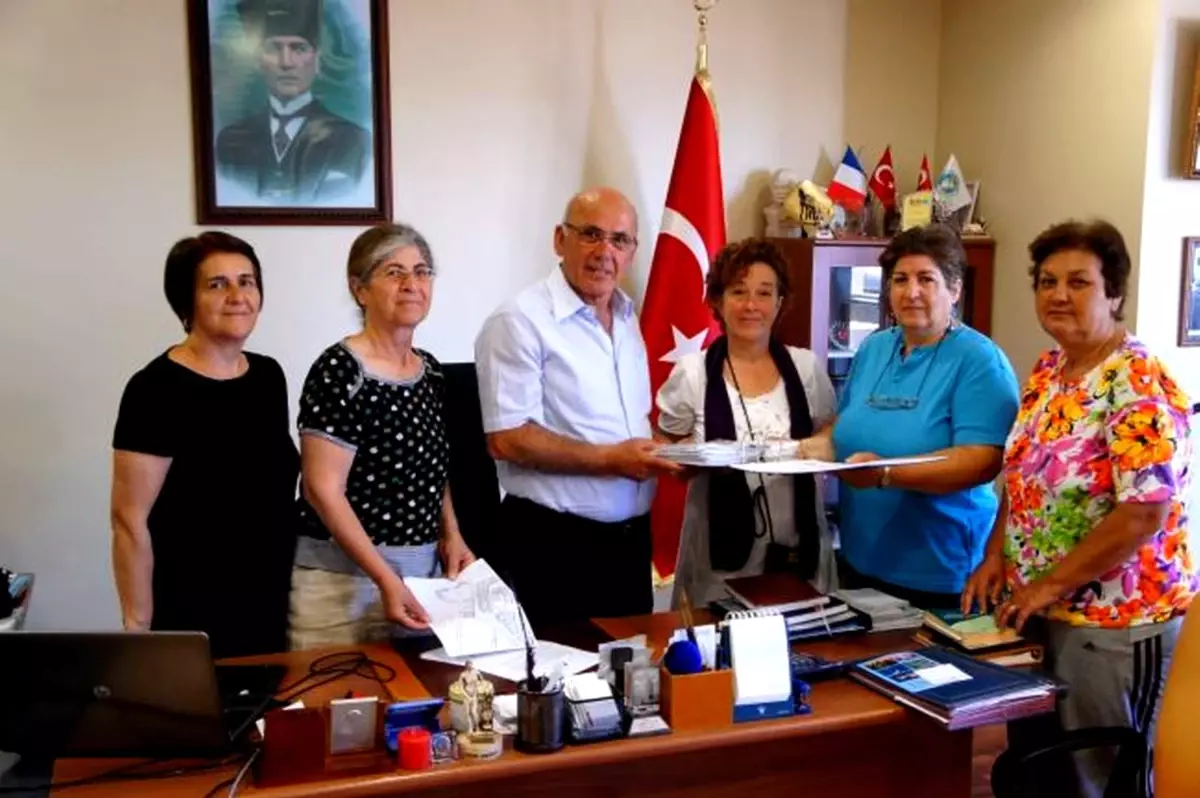 Datça'da Öğretmenevinin Yeri İçin İmza Kampanyası