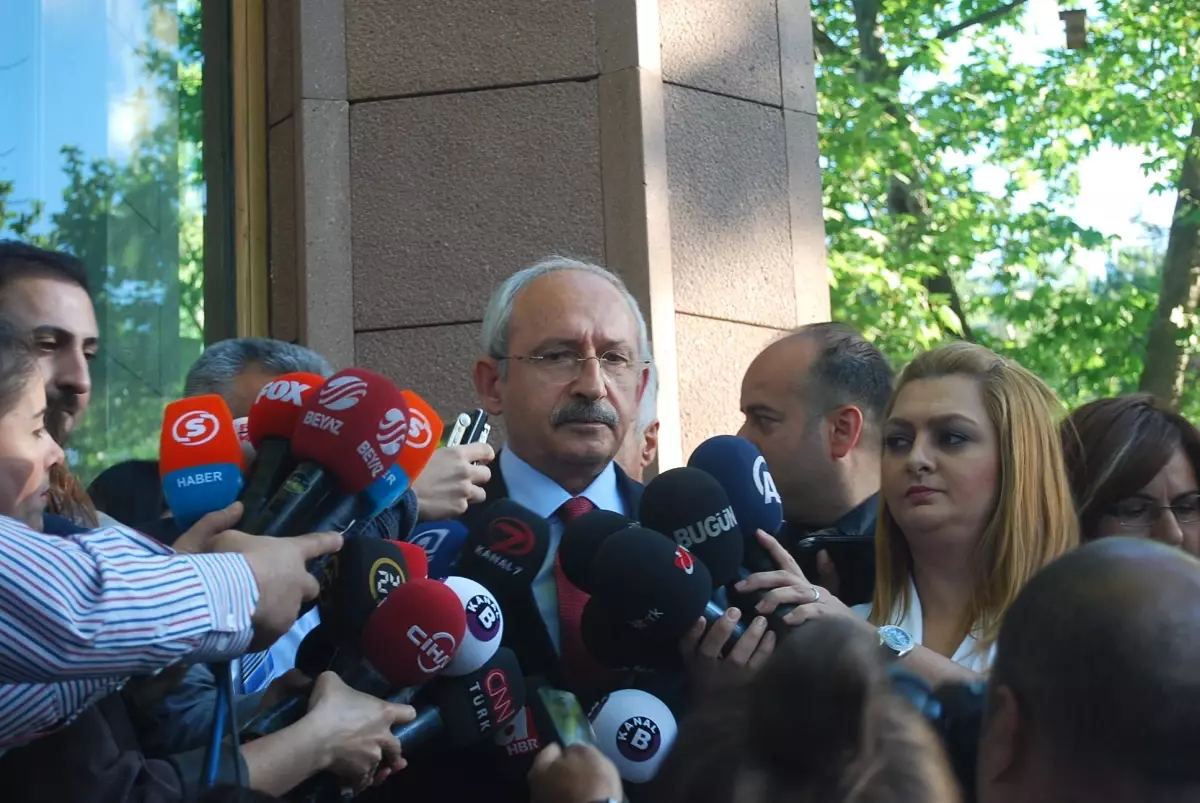 Kılıçdaroğlu, Cumhurbaşkanı Gül ile Görüştü (2)