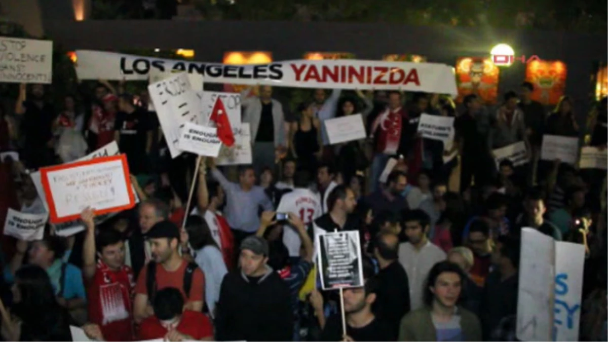 Los Angeles\'ta Gezi Eylemlerine Destek