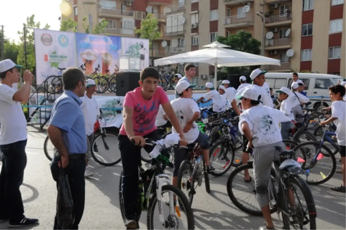 Pedallar Gürültüsüz Bir Manisa İçin Döndü