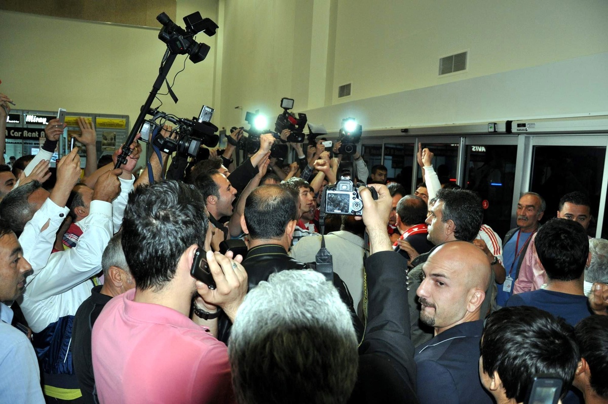 Roberto Carlos\'a, Sivas\'ta Coşkulu Karşılama