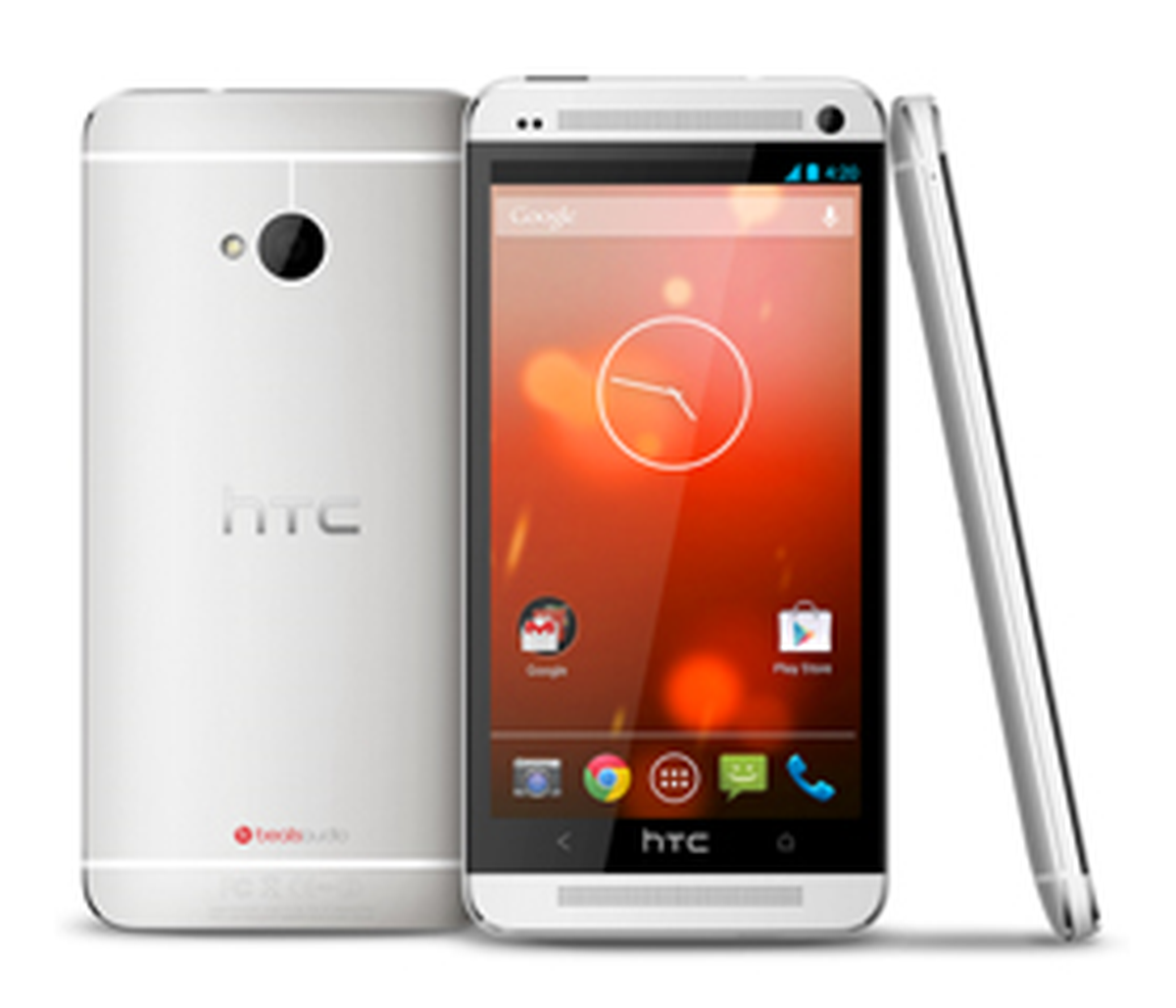 Stok Android\'li Htc One Resmen Duyuruldu