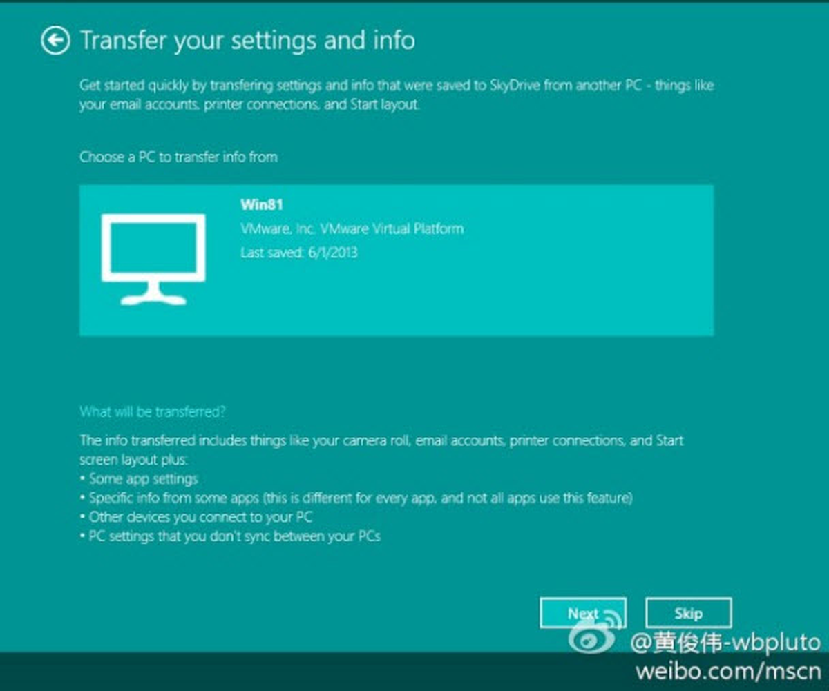 Windows 8.1 fena sızdırdı!