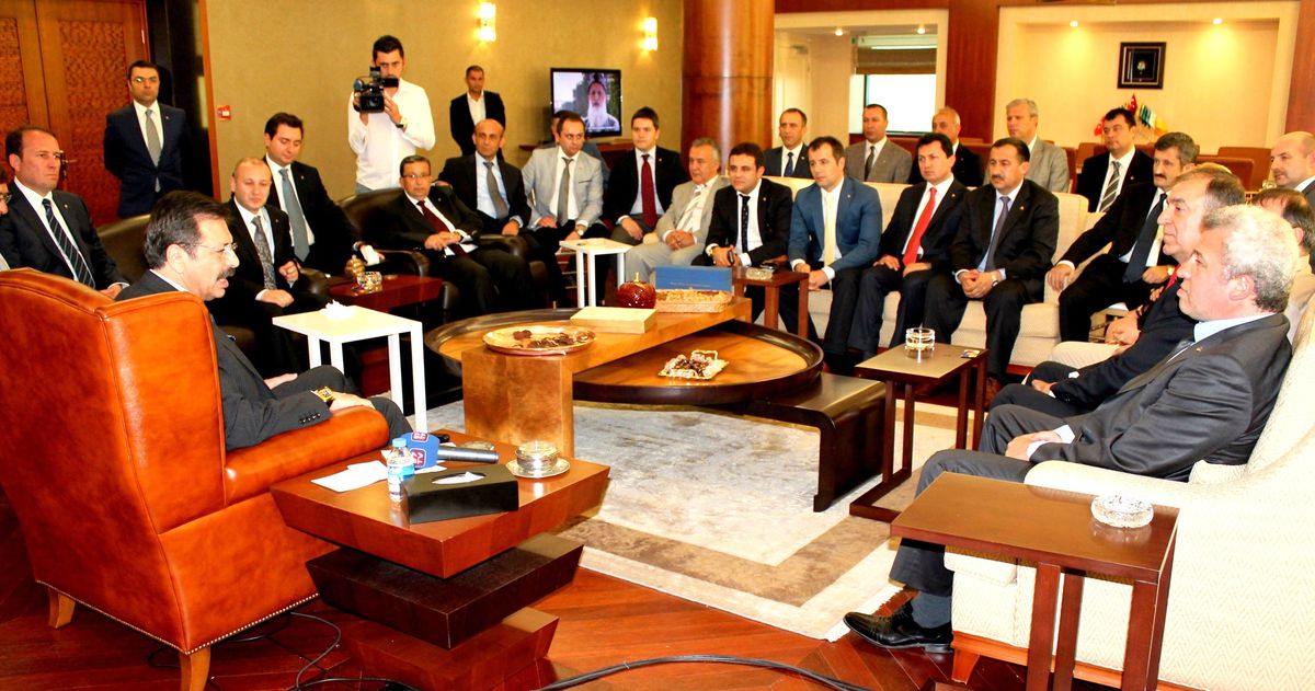 Zonguldak Tso\'dan Hisarcıklıoğlu\'na Tanışma ve Destek Ziyareti