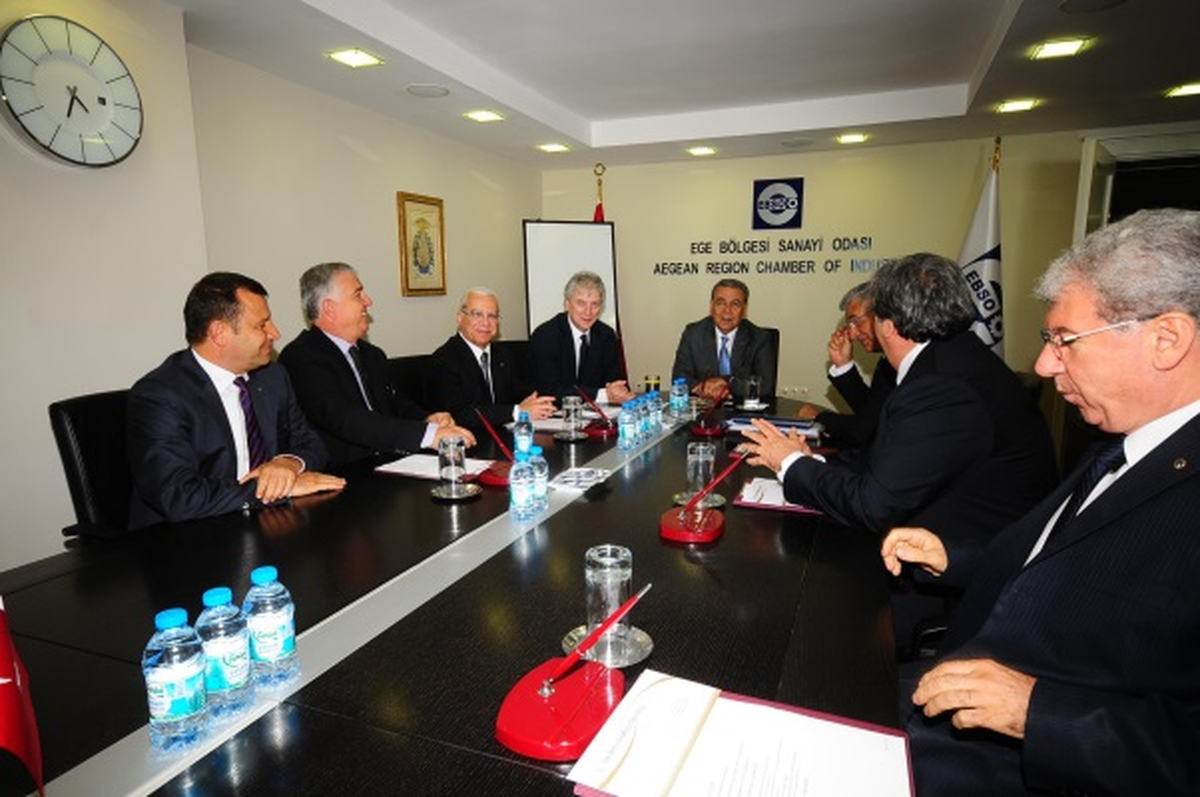 Başkan Kocaoğlu EBSO\'yu Ziyaret Etti